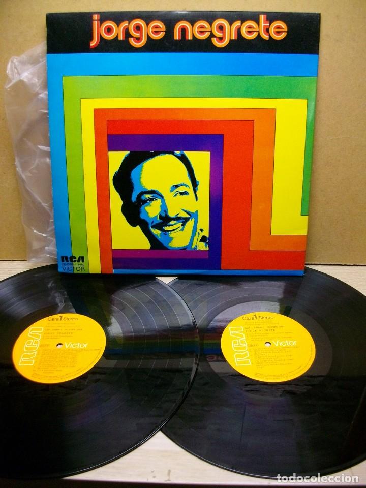 Discos de vinilo: Jorge Negrete &ndash; Jorge Negrete 2 x LP - Foto 2