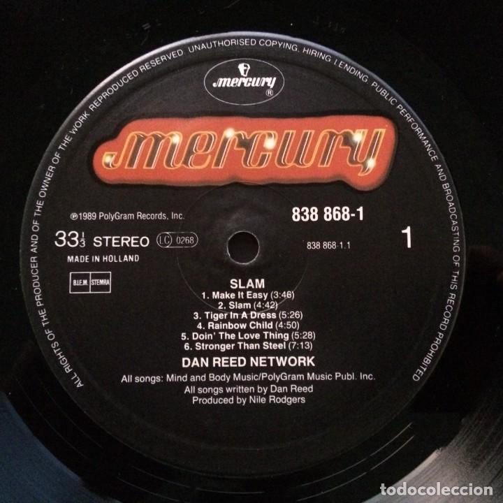 Discos de vinilo: Dan Reed Network &lrm;&ndash; Slam , Holanda 1989 Mercury - Foto 5