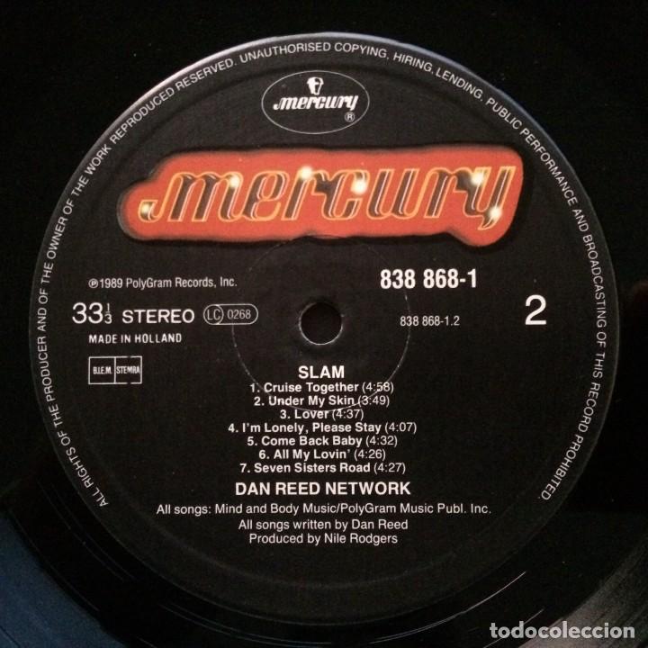 Discos de vinilo: Dan Reed Network &lrm;&ndash; Slam , Holanda 1989 Mercury - Foto 6