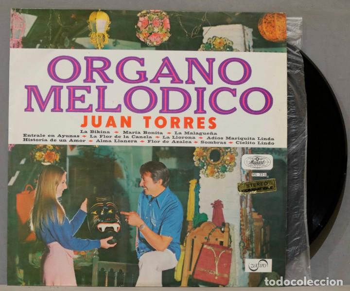 Discos de vinilo: LP. Juan Torres. Organo Melodico - Foto 1