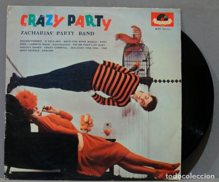 Disques de vinyle: LP. Zacharias&acute; Party Band. Crazy Party