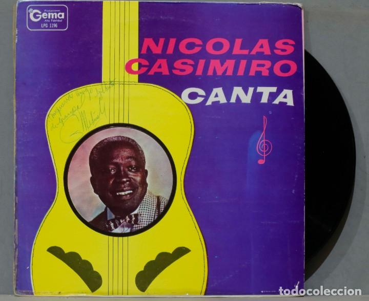 Disques de vinyle: LP. CASIMIRO CANTA