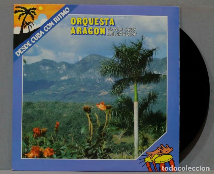 Discos de vinilo: LP. Orquesta Aragon. Baila Con La Aragon - Foto 1