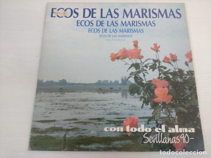 Discos de vinilo: ECOS DE LAS MARISMAS/CON TODO EL ALMA/VINILO GATEFOLD. - Foto 1