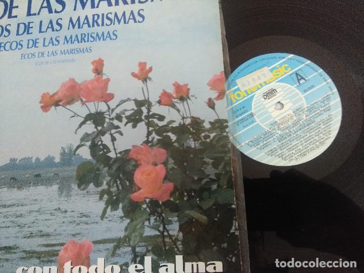 Discos de vinilo: ECOS DE LAS MARISMAS/CON TODO EL ALMA/VINILO GATEFOLD. - Foto 3