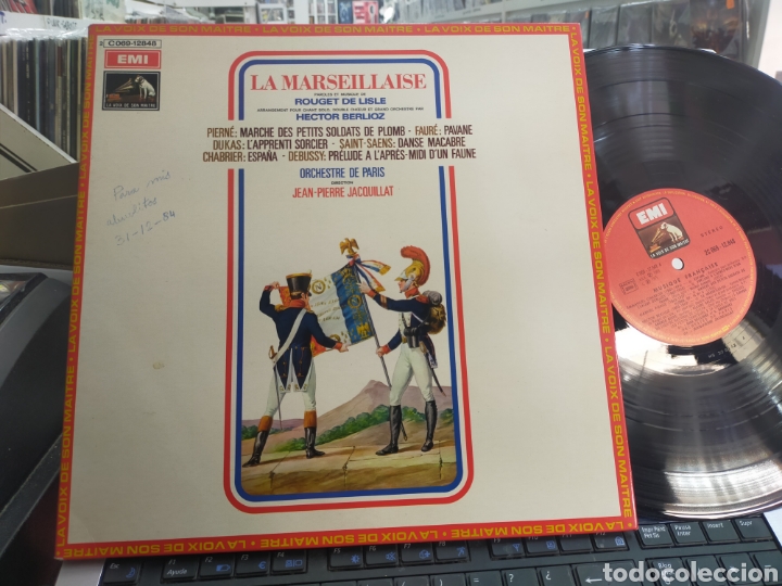 Discos de vinil: La marseillaise lp jean-pierre jacquillat carpeta doble Francia