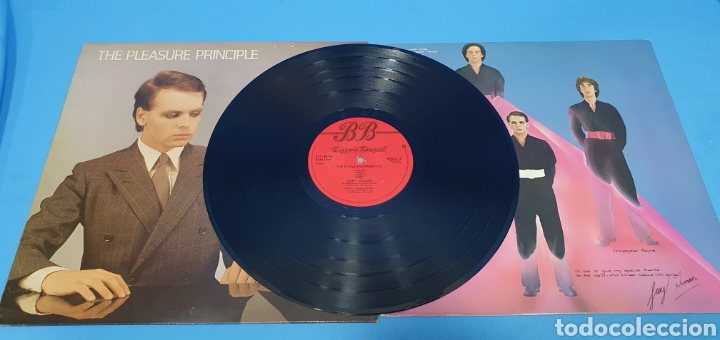 Discos de vinilo: THE PLEASURE PRINCIPLE - GARY NUMAN - Foto 2