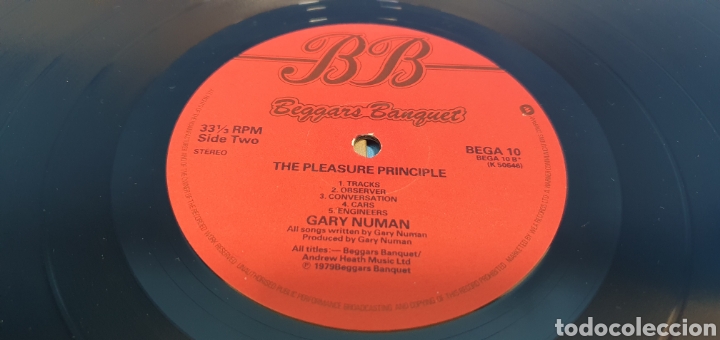 Discos de vinilo: THE PLEASURE PRINCIPLE - GARY NUMAN - Foto 5