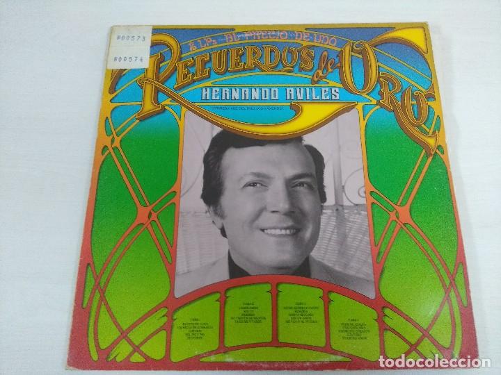 Discos de vinilo: HERNANDO AVILES/RECUERDOS DE ORO/VINILO DOBLE GATEFOLD. - Foto 1