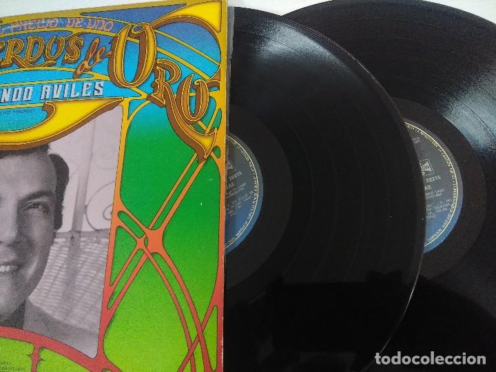 Discos de vinilo: HERNANDO AVILES/RECUERDOS DE ORO/VINILO DOBLE GATEFOLD. - Foto 3