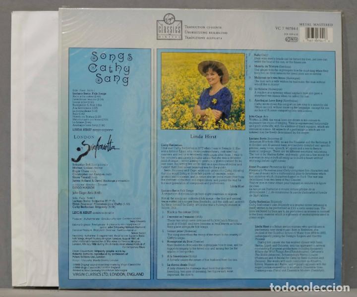 Discos de vinilo: LP. Songs Cathy Sang - Foto 2