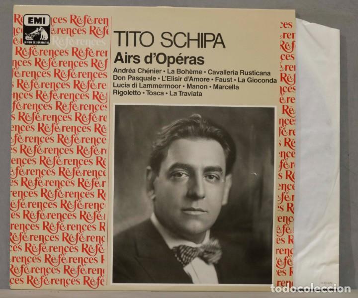Discos de vinilo: LP. Tito Schipa. Airs D&acute;Operas - Foto 1