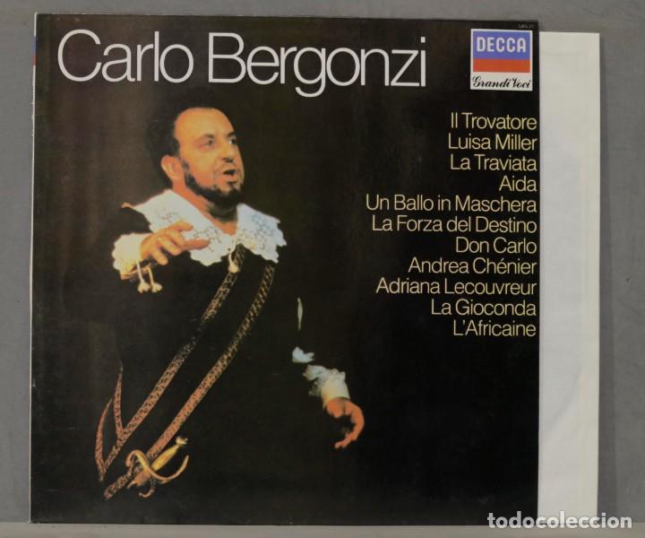 Discos de vinilo: LP. Carlo Bergonzi - Foto 1