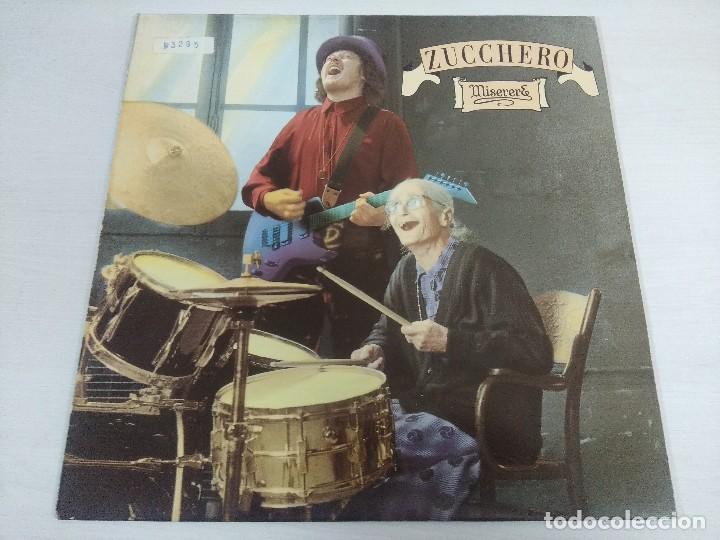Discos de vinilo: ZUCCHERO/MISERERE/VINILO. - Foto 1