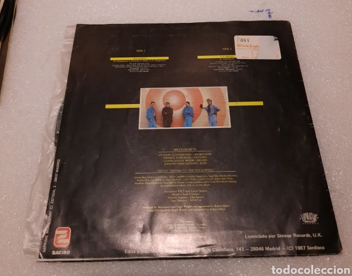 Discos de vinilo: MEZZOFORTE - NO LIMIT - Foto 2