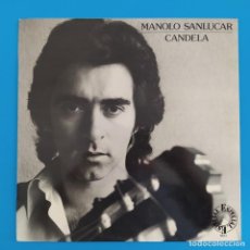 Discos de vinilo: LP VINILO MANOLO SANLUCAR CANDELA DISCO CON EL SELLO FESTIVAL ESPECIAL 1980. Lote 317373283
