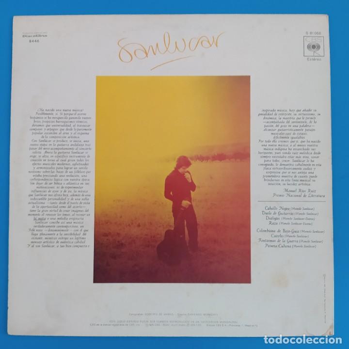 Discos de vinilo: LP VINILO MANOLO SANLUCAR 1975 - Foto 2