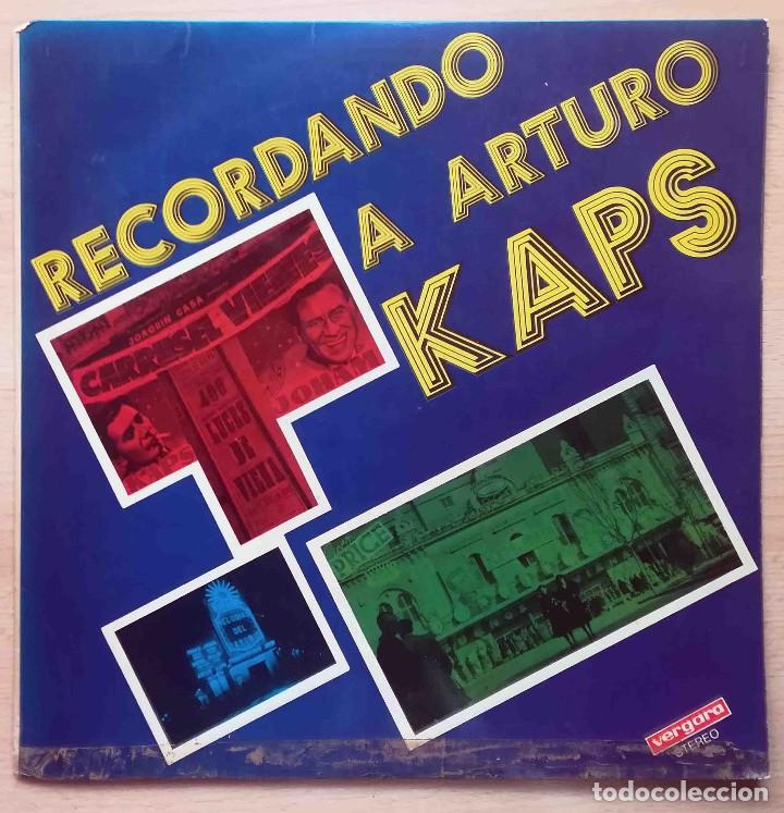 Discos de vinilo: LP Recordando a Arturo Kaps - Vergara 1974 - Foto 1