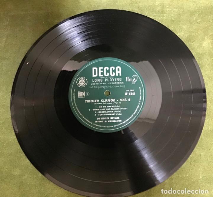 Discos de vinilo: TIROLER KL&Auml;NGE, DISCO - Foto 2