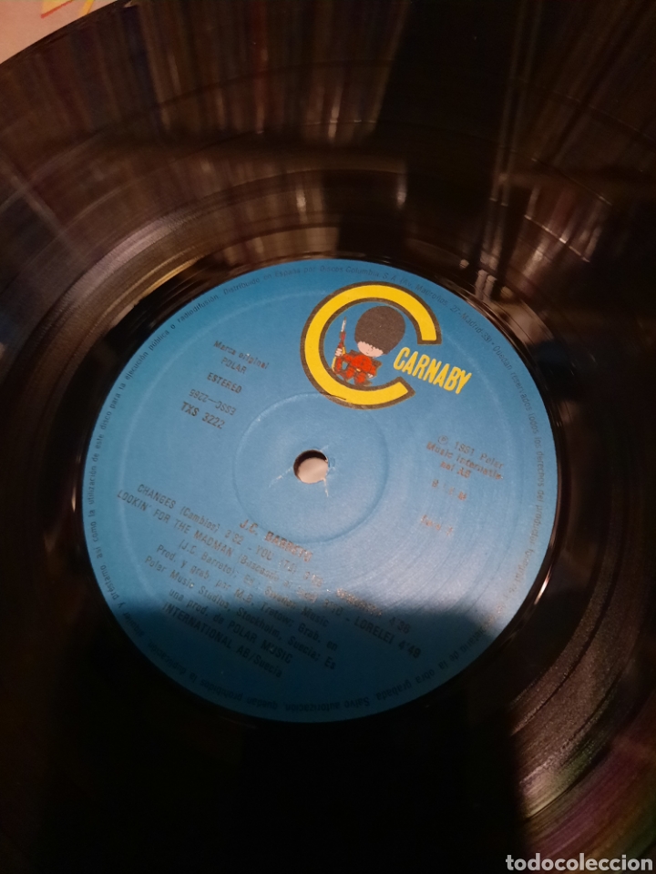 Discos de vinilo: J.C. Barreto &lrm;&ndash; Dr Love - Foto 3