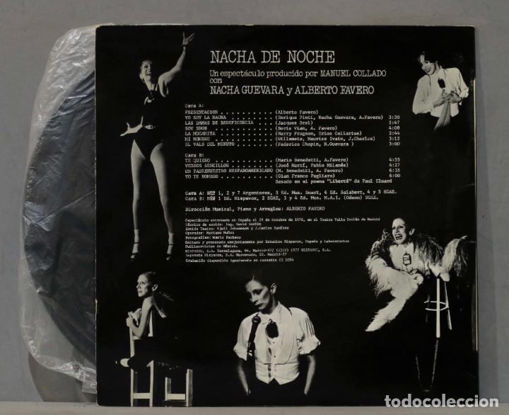 Discos de vinilo: LP. NACHA DE NOCHE - Foto 2