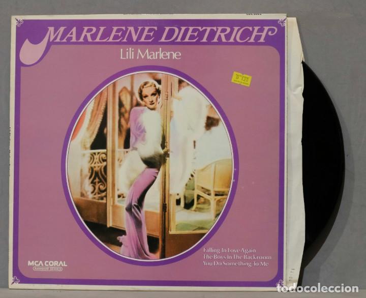 Discos de vinilo: LP. Marlene Dietrich. Lili Marlene - Foto 1