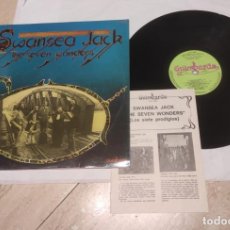 Discos de vinilo: SWANSEA JACK - THE SEVEN WONDERS LP -ESPAÑA-1980-PROMOCIONAL MAS LIBRETO. Lote 317412443