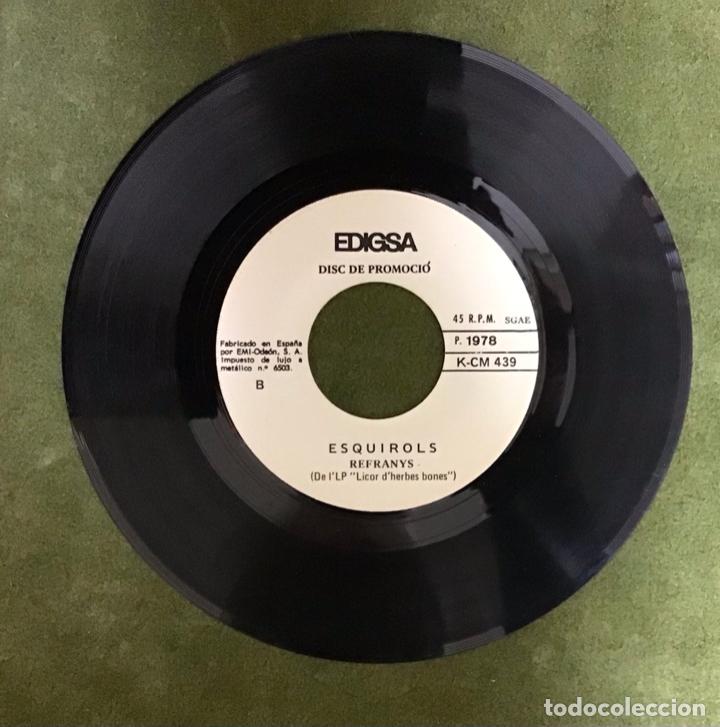 Discos de vinilo: ESQUIROLS, MOTS/REFRANYS - Foto 2