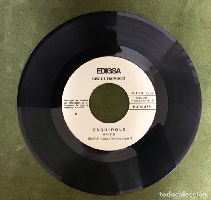 Discos de vinilo: ESQUIROLS, MOTS/REFRANYS - Foto 1