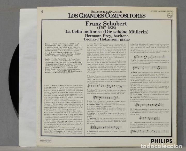 Discos de vinilo: LP. SCHUBERT. GRANDES COMPOSITORES. 9 - Foto 2