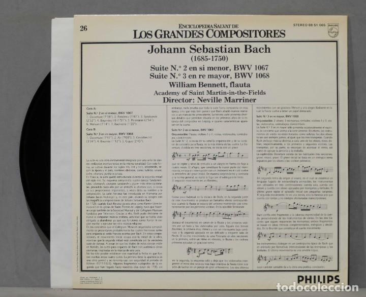 Discos de vinilo: LP. BACH. GRANDES COMPOSITORES. 26 - Foto 2