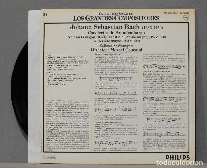 Discos de vinilo: LP. BACH. GRANDES COMPOSITORES. 24 - Foto 2