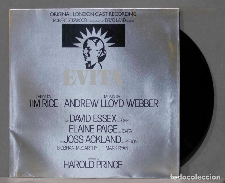 Discos de vinilo: LP. im Rice Andrew Lloyd Webber. Evita - Foto 1