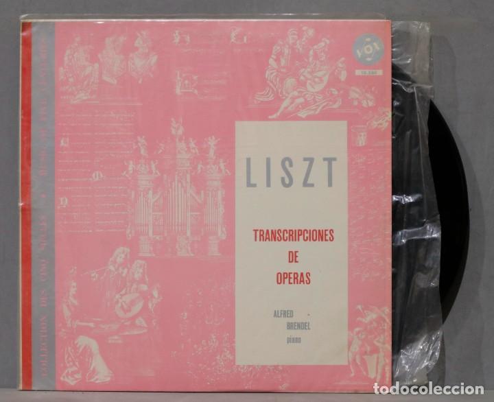 Discos de vinilo: LP. TRANSCRIPCIONES DE OPERA. LISZT. BRENDEL - Foto 1