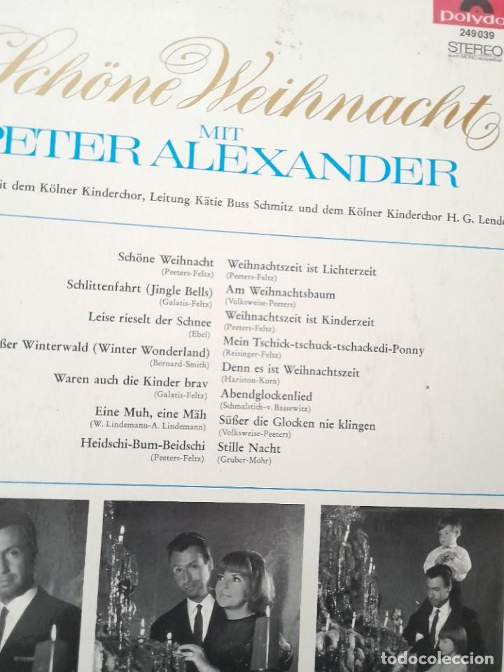 Discos de vinilo: Disco m&uacute;sica LP mit Peter Alexander - Foto 2