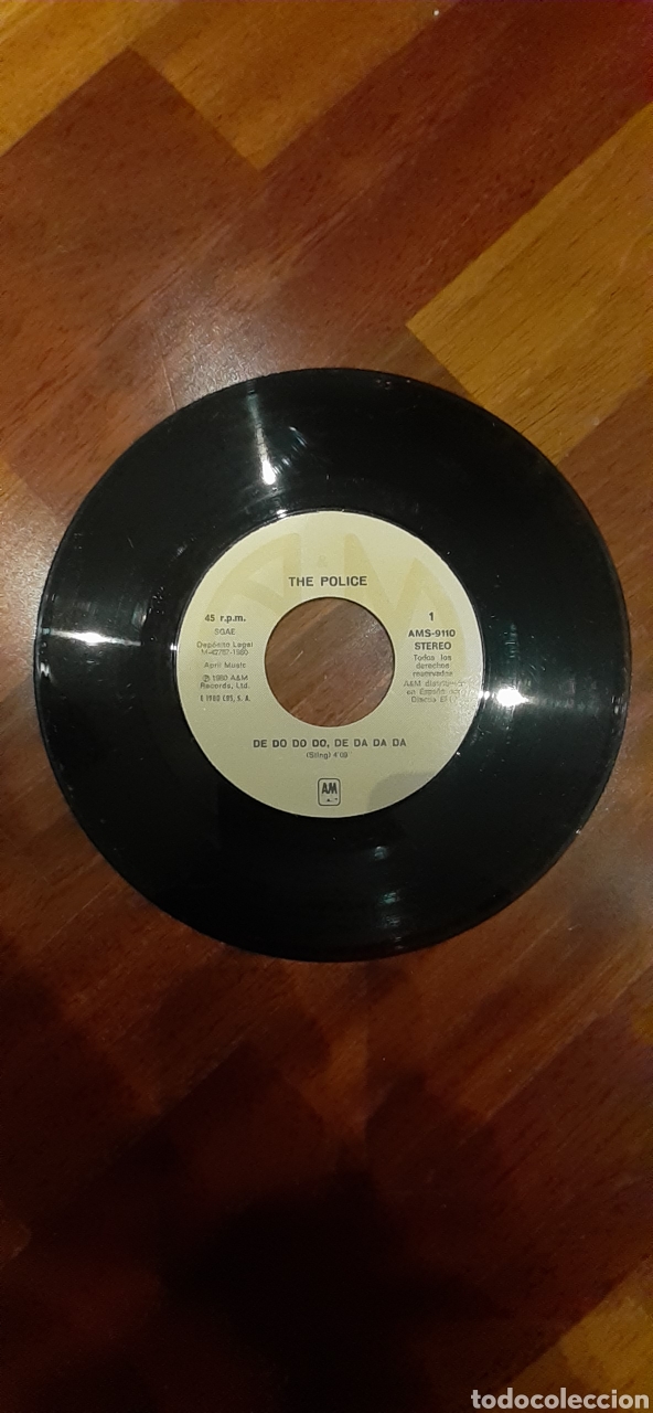 Discos de vinilo: Police de do do do/A serm&oacute;n AMS9110 SIN CAR&Aacute;TULA - Foto 1