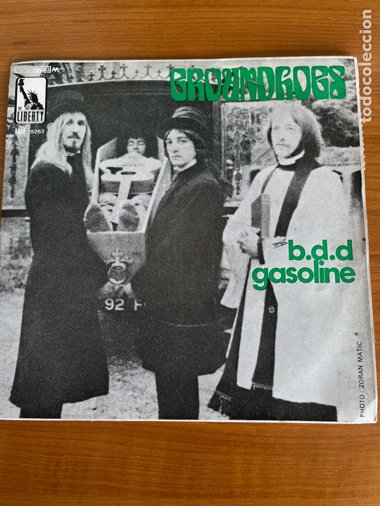 Discos de vinilo: GroundHogs - BDD/ Gasoline - Foto 1