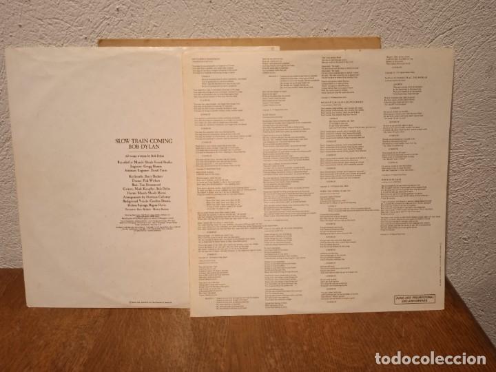 Discos de vinilo: Bob Dylan &ndash; Slow Train Coming, CBS &ndash; CBS 32524, 1979. Spain. - Foto 4