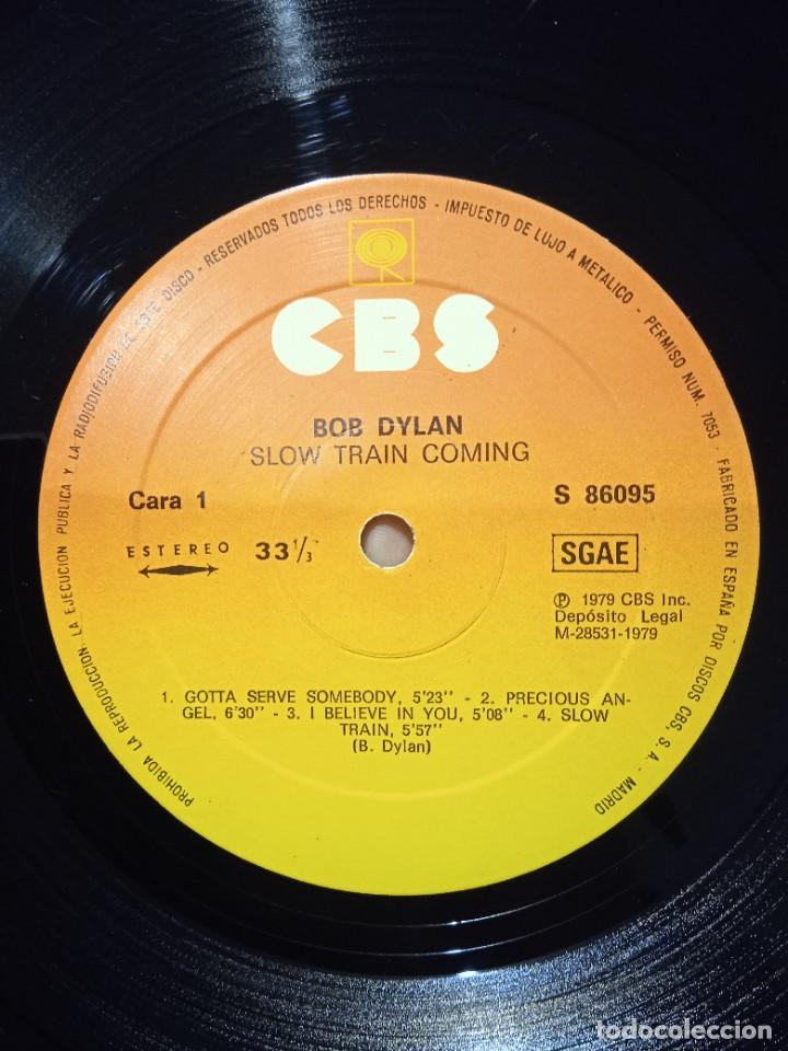 Discos de vinilo: Bob Dylan &ndash; Slow Train Coming, CBS &ndash; CBS 32524, 1979. Spain. - Foto 6