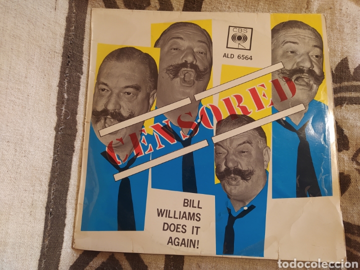 Discos de vinilo: Bill Williams &ndash;&nbsp;Censored . Lp vinilo - Foto 1