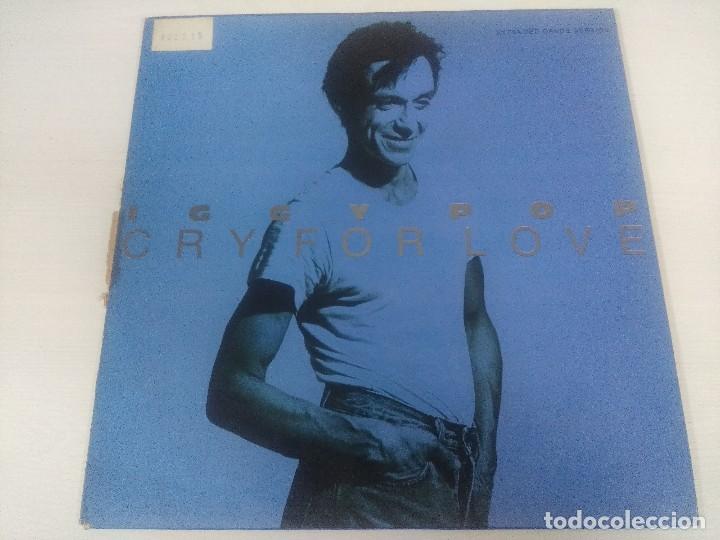 Discos de vinilo: IGGY POP/CRY FOR LOVE/VINILO MAXI. - Foto 1