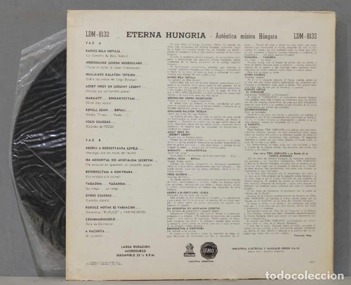 Discos de vinilo: LP. ETERNA HUNGRIA - Foto 2