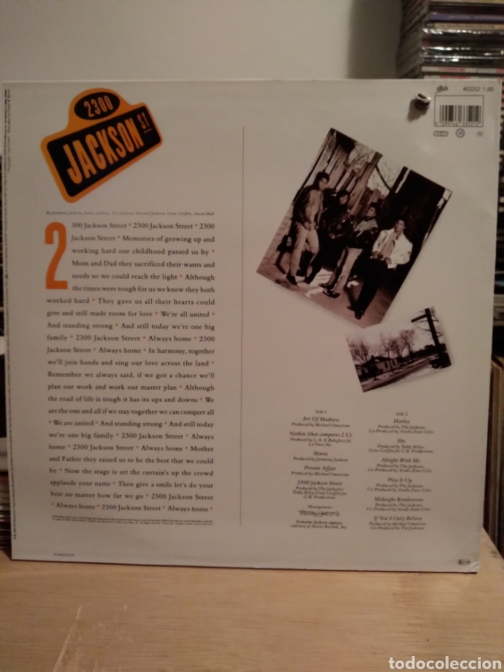 Discos de vinilo: Vinilo - THE JACKSONS &rdquo;2300 JACKSON ST&rdquo; ES.89 - Foto 2