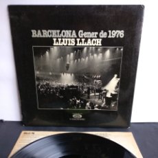 Discos de vinilo: *LLUIS LLACH, BARCELONA GENER DE 1976, MOVIE PLAY, 1976
