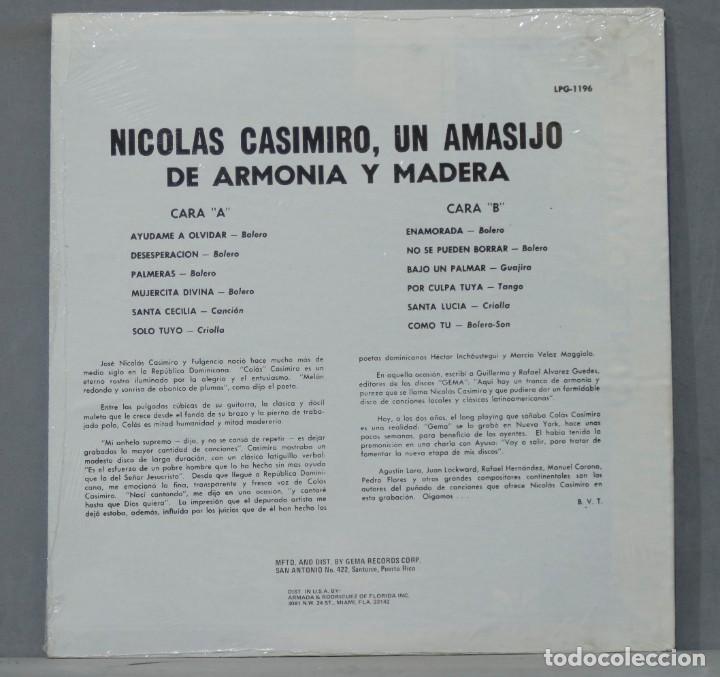 Discos de vinilo: LP. CASIMIRO CANTA. PRECINTO - Foto 2