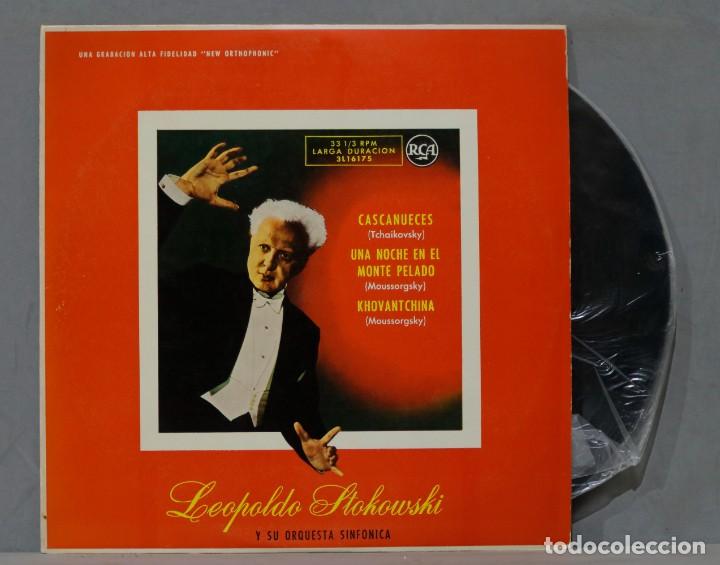 Discos de vinilo: LP. TCHAIKOVSKY. MOUSSORGSKY. STOKOWSKI - Foto 1