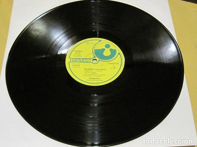 Discos de vinilo: TRIUNVIRATE &ndash; A LA CARTE Emi-Harvest &lsquo;78 - Foto 4