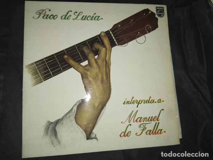 Discos de vinilo: Paco De Luc&iacute;a &ndash; Interpreta A Manuel De Falla LP GATEFOLD - Foto 1