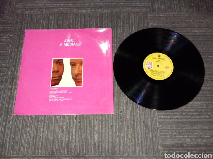 Discos de vinilo: J & K - A MEDIAS - SPAIN - HISPAVOX - REF HDAS 371-30 - GATEFOLD - L - - Foto 3