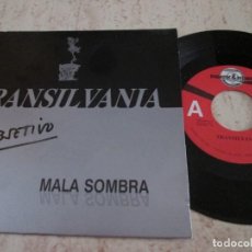 Discos de vinilo: TRANSILVANIA - MALA SOMBRA. SINGLE PROMOCIONAL UNA CARA.. 1992. EXCELENTE ESTADO. Lote 317878973